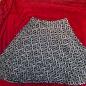 George Blue and Black skirt